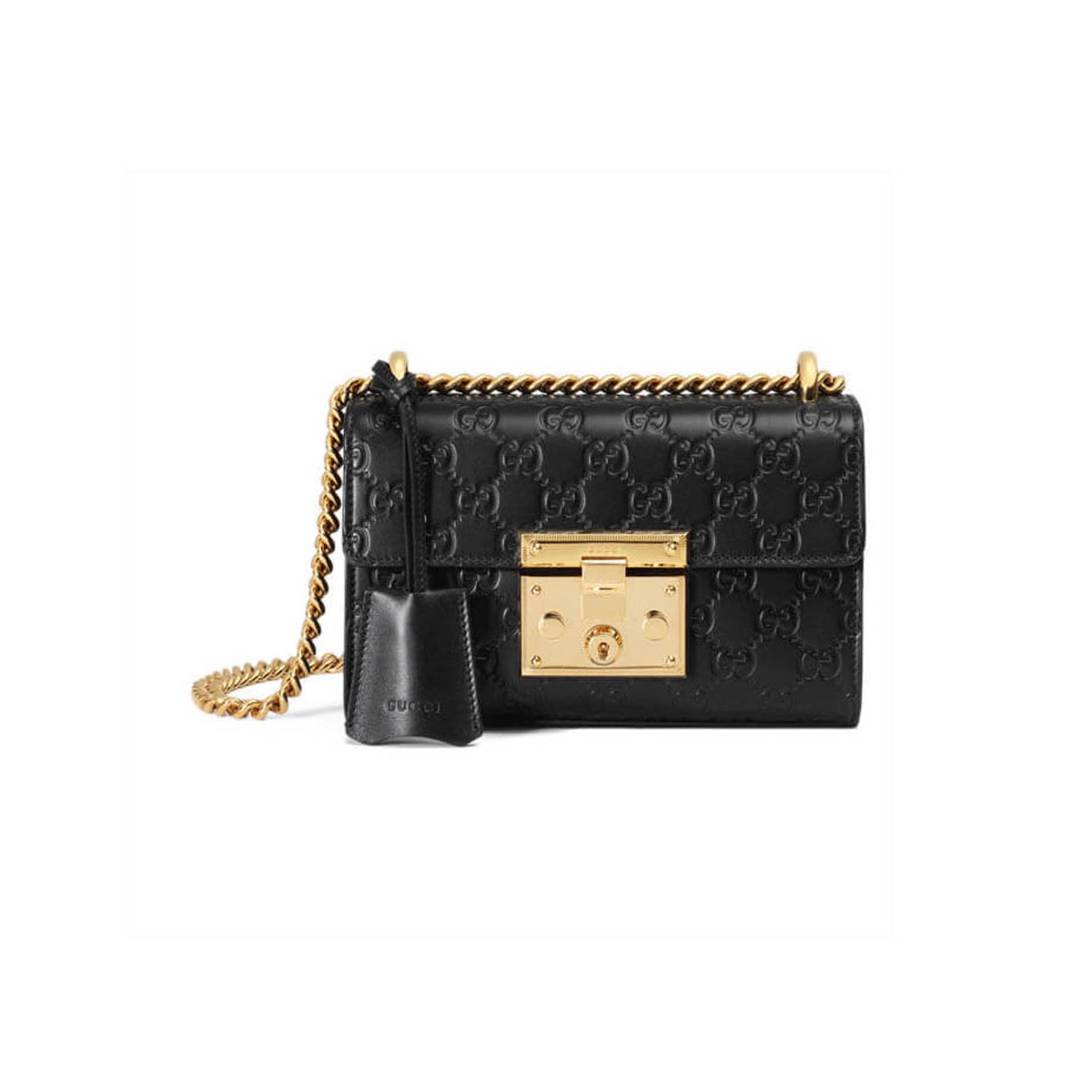 Gucci Padlock Small Gucci Signature Shoulder Bag 409487