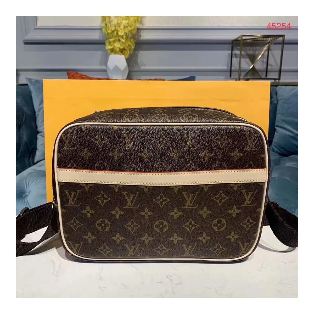 Louis Vuitton Monogram Cavas Reporter PM M45254