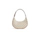 Celine Ava Bag In Triomphe Canvas 193952 White