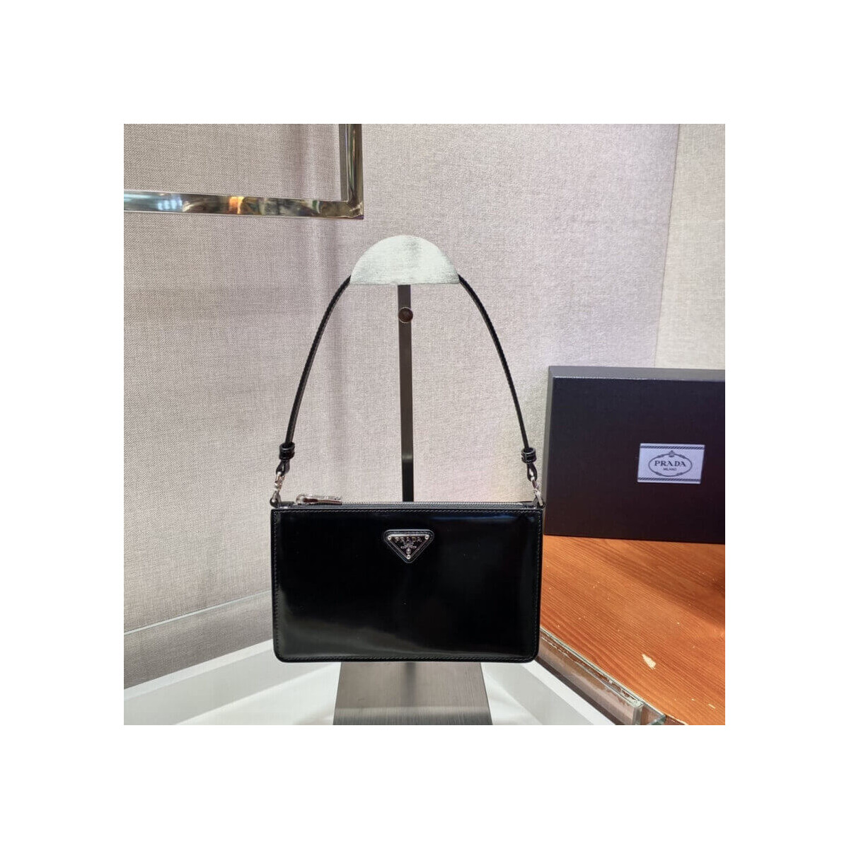 Prada Saffiano Leather Mini Bag 1BC155