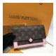 Louis Vuitton Monogram Canvas Flore Chain Wallet M67404 M67405