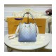 Louis Vuitton Muria Bag Gradient Blue Mahina Leather M57853