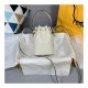 Fendi Mon Tresor Mini Logo-Print Leather Bucket Bag 8BS010