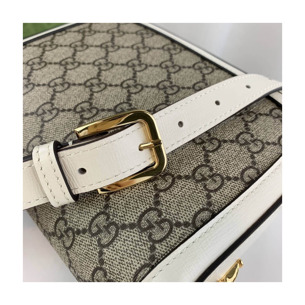 Gucci Horsebit 1955 Mini Bag in GG Supreme 658574