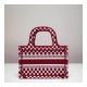 Dior Polkadot Dioramour Mini Book Tote Bag S5475