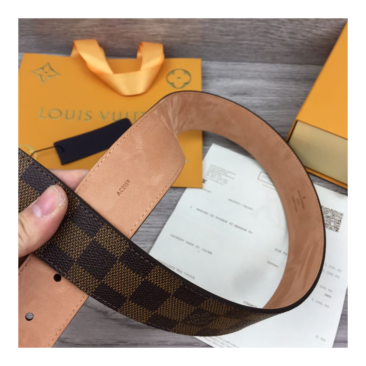 Louis Vuitton Initiales 40mm Belt M9822