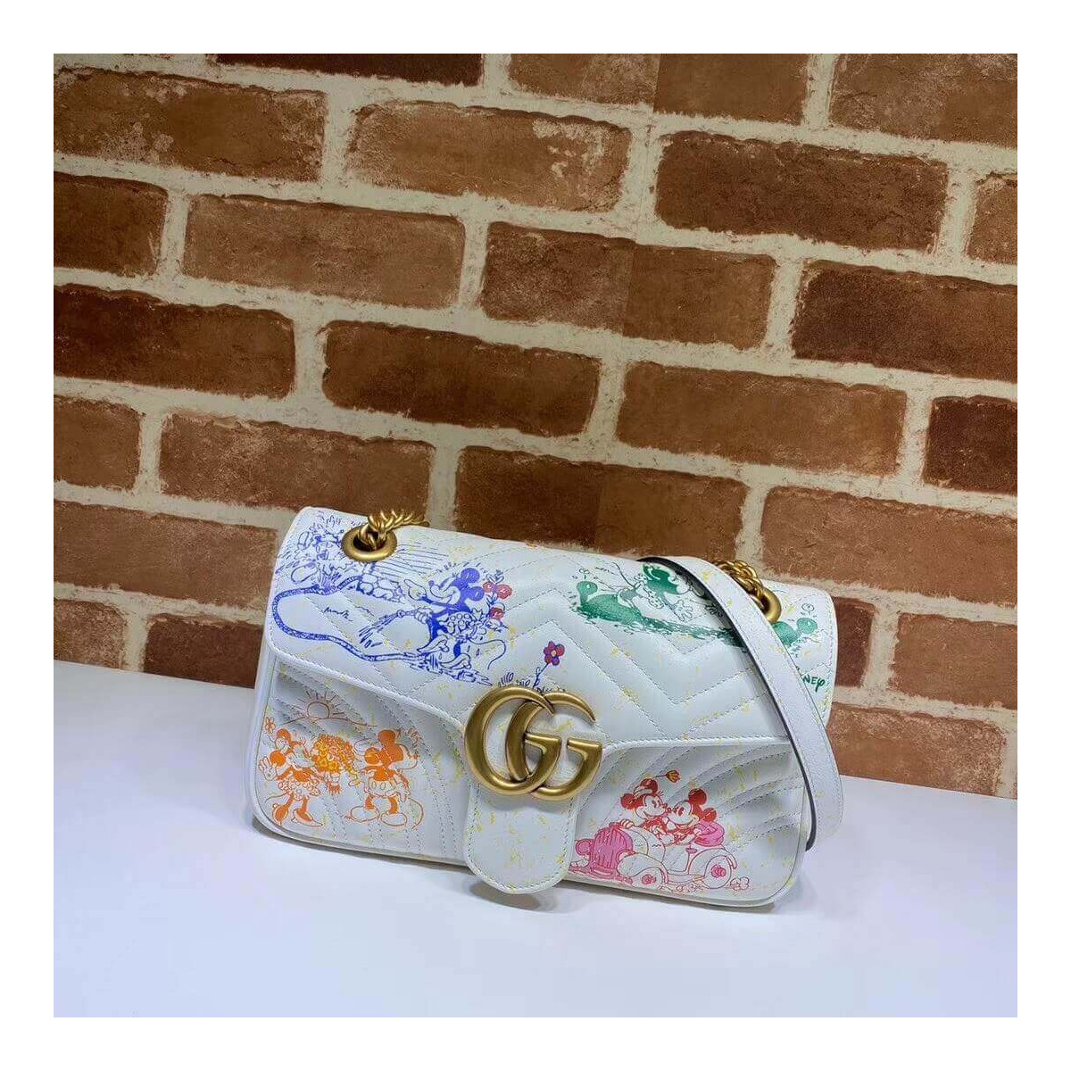 Disney x Gucci GG Marmont Small Shoulder Bag 443497