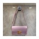 Celine Triomphe Shoulder Bag In Shiny Calfskin 194143 Lavender Grey