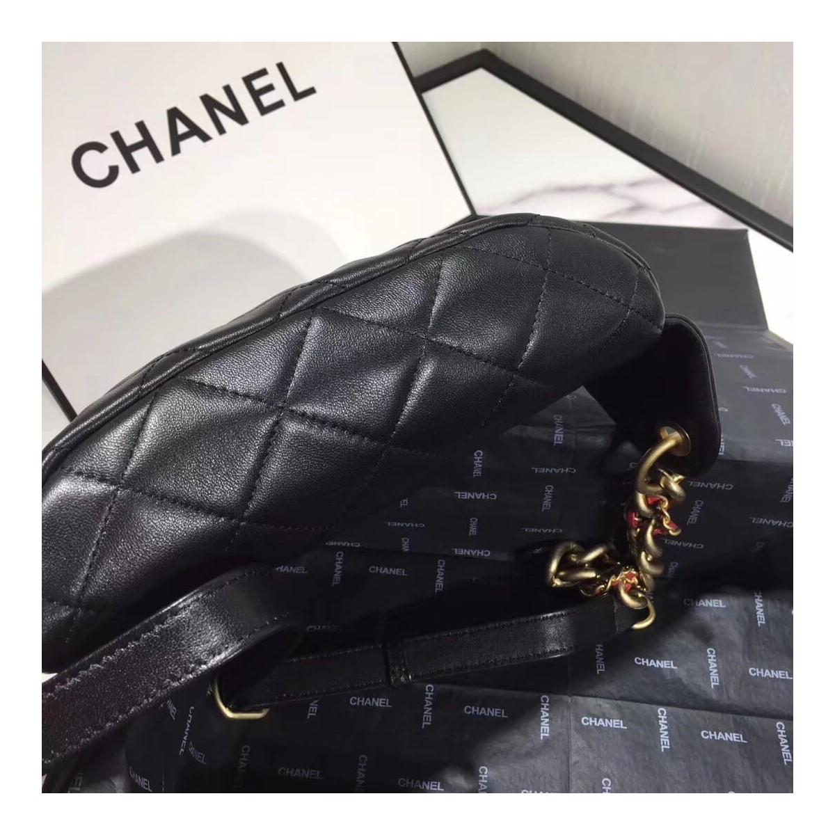 Chanel Lambskin Waist Bag AS0940