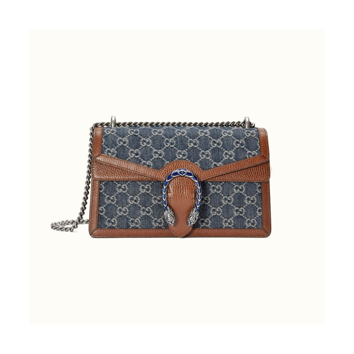 Gucci Denim Small Dionysus Shoulder Bag 400249