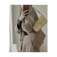 Celine Triomphe Shoulder Bag In Natural Calfskin 194143