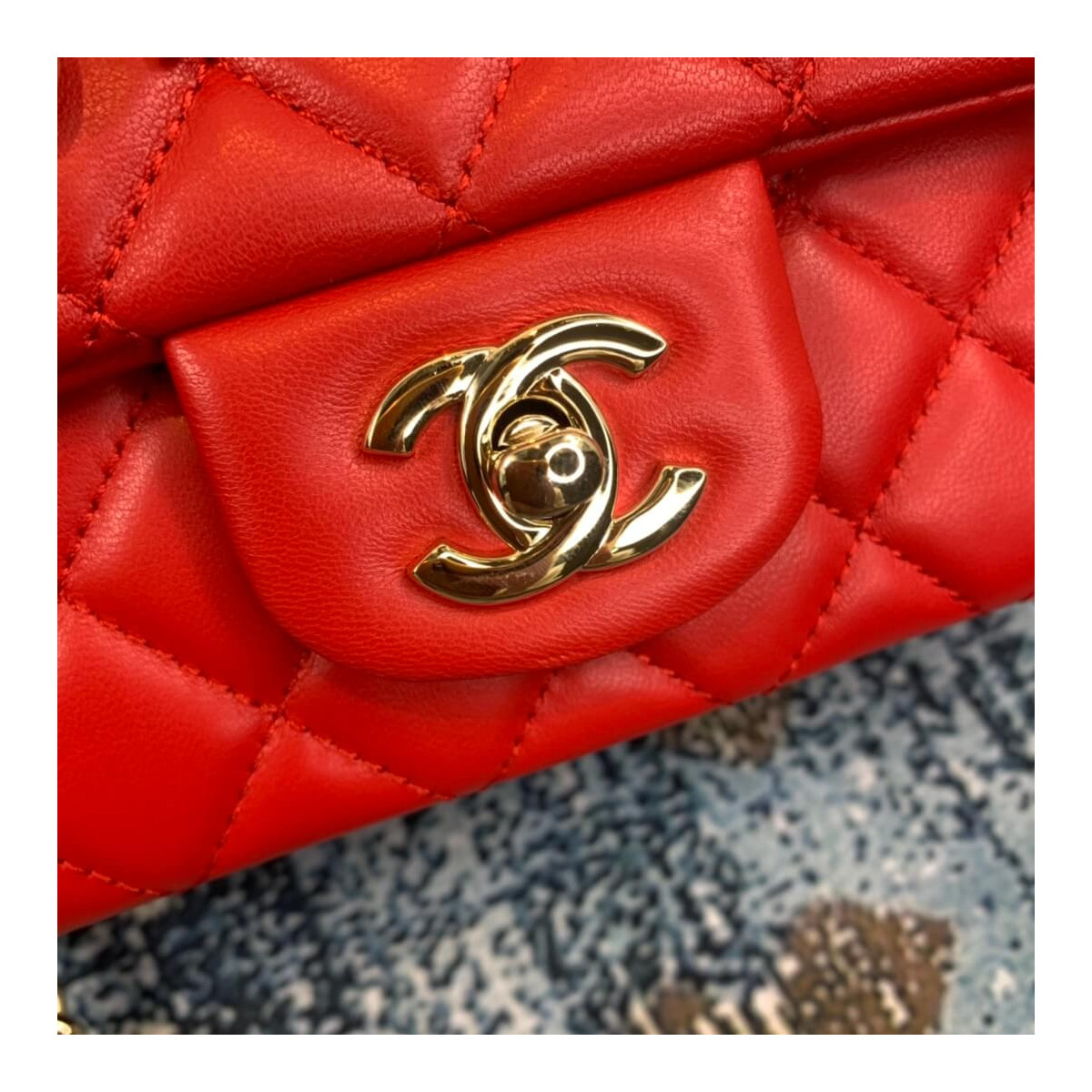 Chanel Lambskin Flap Bag AS2326