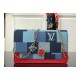 Louis Vuitton Monogram Denim Canvas Flore Chain Wallet M69036