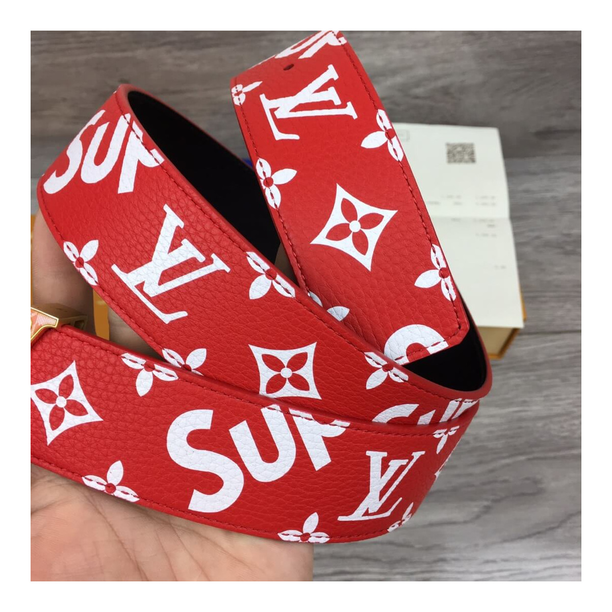 Louis Vuitton Supreme Initiales 40mm Belt MP015