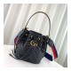 Gucci GG Marmont Quilted Leather Bucket Bag 476674