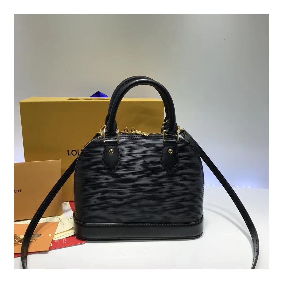 Louis Vuitton Epi Leather Alma BB M54836