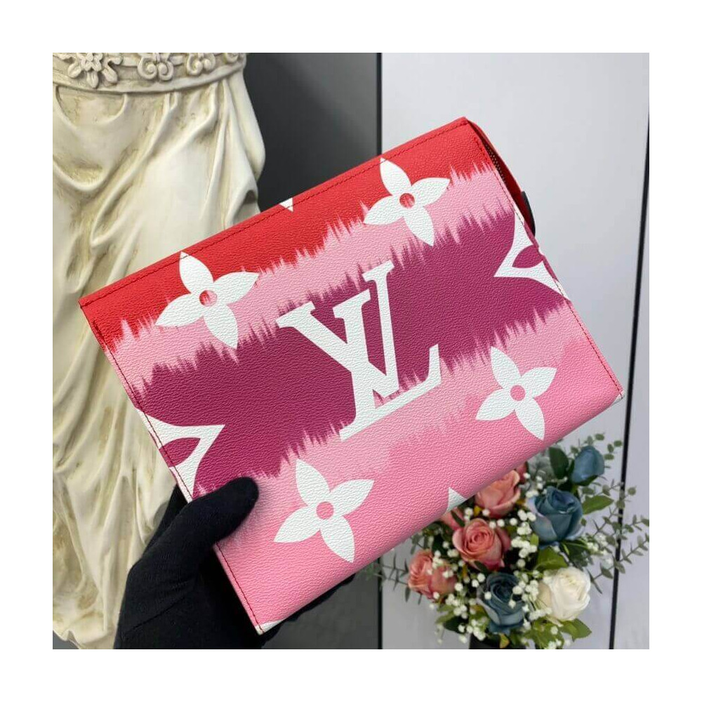 Louis Vuitton LV Escale Toiletry Pouch 26 M69138 Red