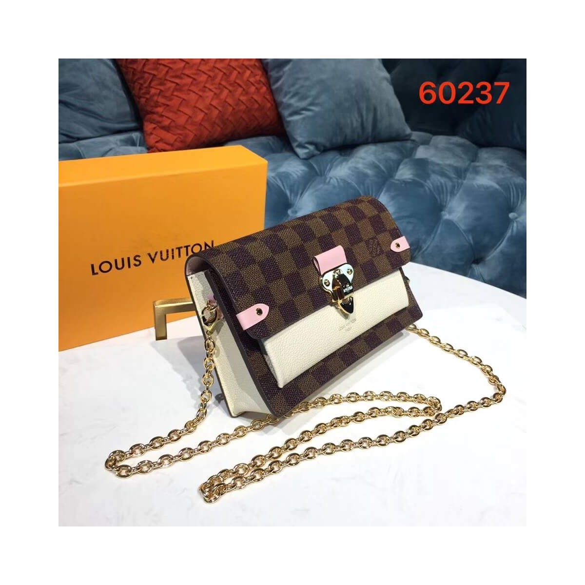 Louis Vuitton Vavin Chain Wallet N60237 N60221 N60222