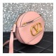 Valentino &#039;VLOGO&#039; Leather Round Crossbody Bag A0088