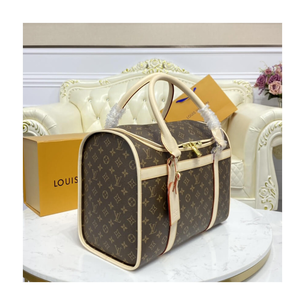 Louis Vuitton Monogram Canvas Dog Carrier 40 M42024