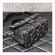 Valentino Garavani Candystud Printed Quilted Leather Shoulder Bag 0550V