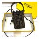 Fendi Mon Tresor Roma Amor Fabric Mini Bag 8BS010