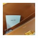 Celine Triomphe Shoulder Bag In Natural Calfskin 194143 Tan