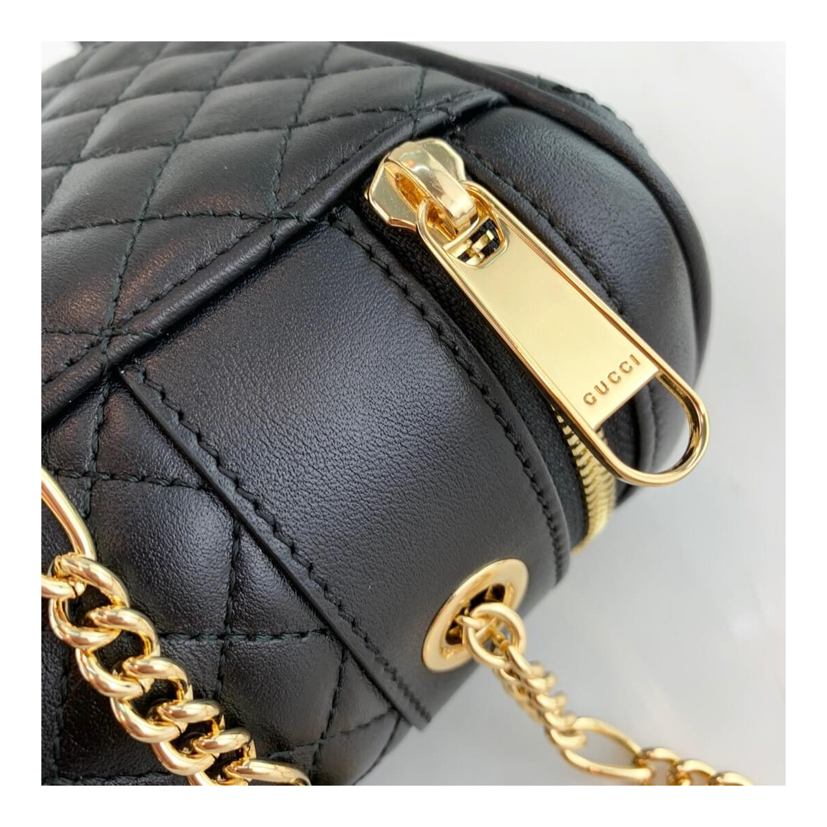 Gucci Quilted Leather Belt Bag 572298