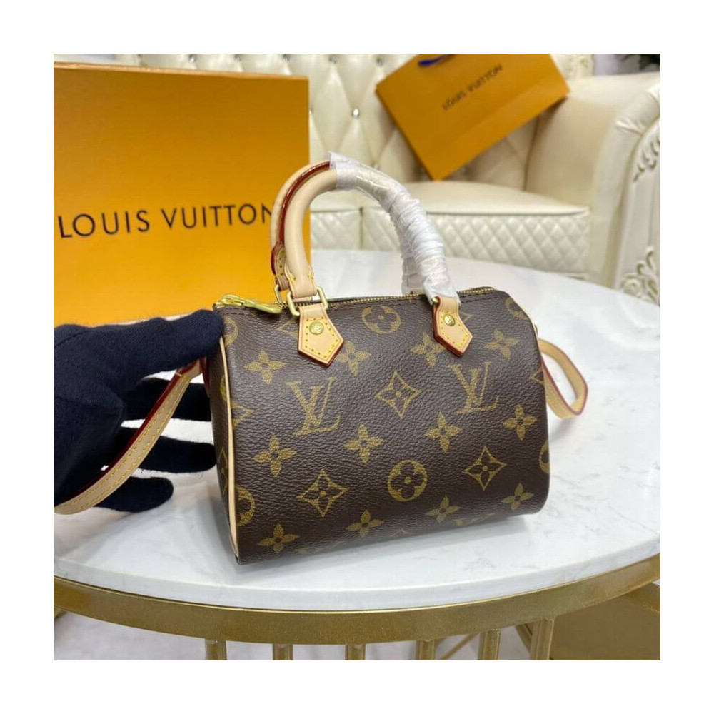 Louis Vuitton Monogram Canvas Nano Speedy M61252