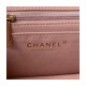 Chanel Mini Flap Bag With Top Handle AS2431 in Iridescent Lambskin