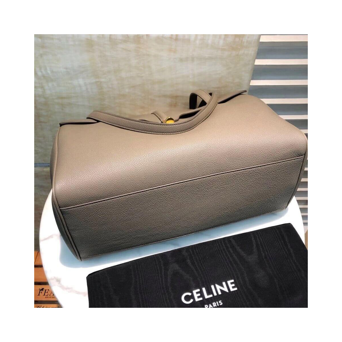 Celine Large Soft 16 Bag In Supple Grained Calfskin 194043