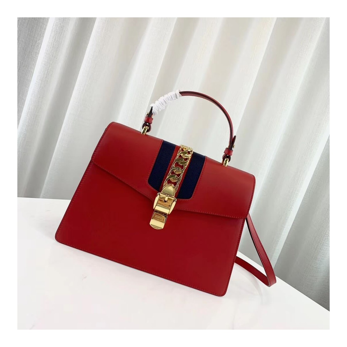 Gucci Sylvie Medium Top Handle Bag 431665