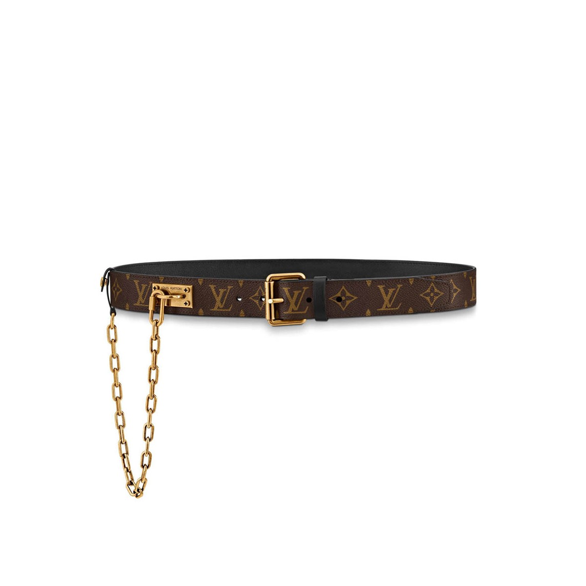 Louis Vuitton Signature Chain 35mm Belt M0180T