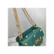 Valentino Roman Stud The Shoulder Bag In Nappa With Chain 1189S