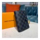 Louis Vuitton Damier Graphite Small Ring Agenda Cover R20005