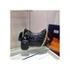 Prada System Lambskin Leather Patchwork Shoulder Bag 1BC157