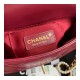 Chanel Crystal Pearls Chain Flap Bag AS2210