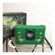 Gucci Floral Embroidered Small Leather Shoulder Bag 499617