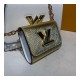 Louis Vuitton Twist MM And Twisty M55683 White/Gold