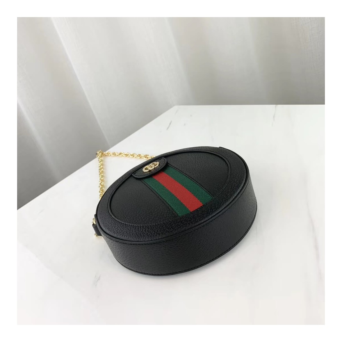 Gucci Ophidia Mini Round Shoulder Bag 550618