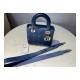 Lady Dior My ABCDior Bag in Indigo Blue Gradient Cannage Lambskin M0538