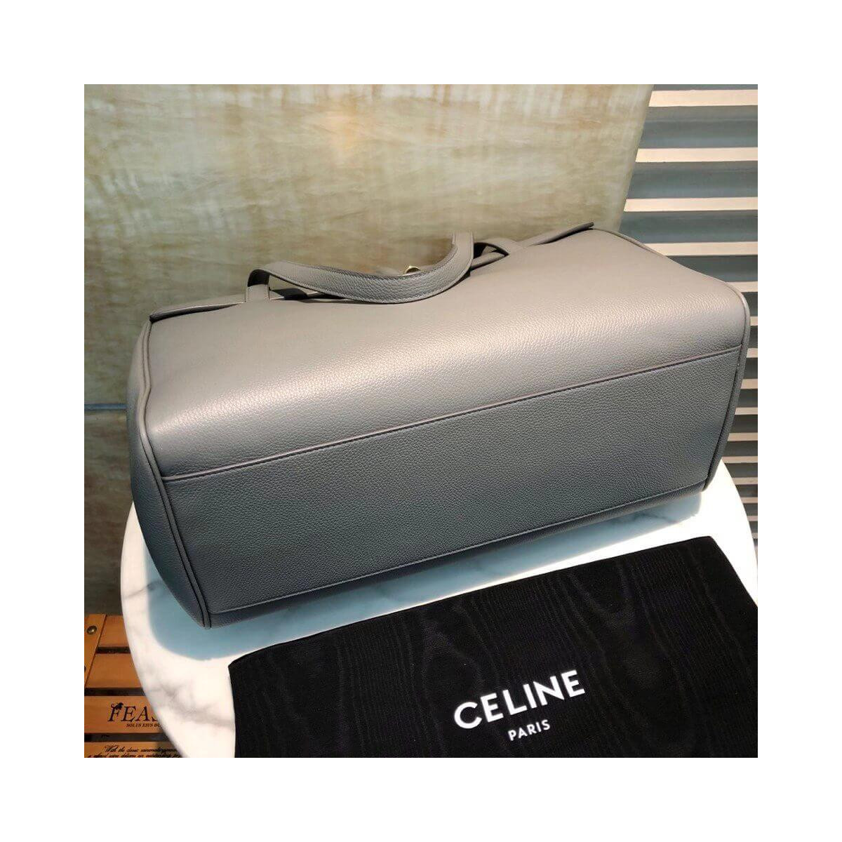 Celine Large Soft 16 Bag In Supple Grained Calfskin 194043