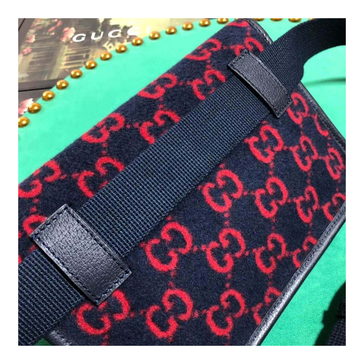 Gucci GG Wool Belt Bag 598181