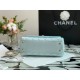 Chanel Grained Calfskin Mini Flap Bag with Top Handle 99003