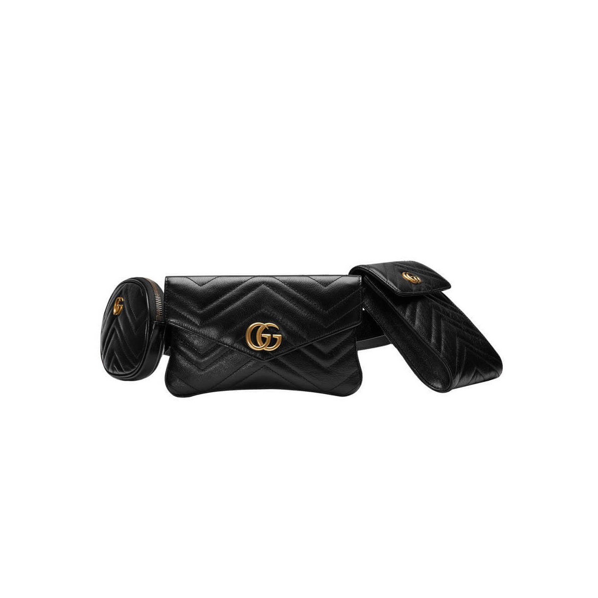 Gucci GG Marmont Matelasse Belt Bag 524597