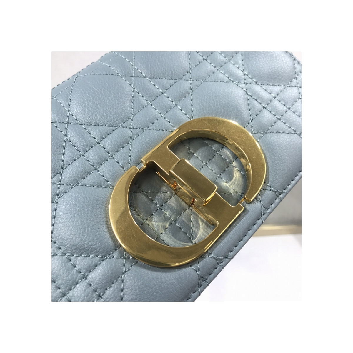 Dior Small Caro Bag Supple Cannage Calfskin M9241