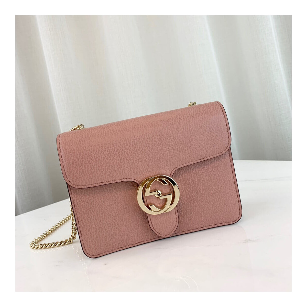 Gucci Interlocking G Small Chain Crossbody Bag 20cm 510304