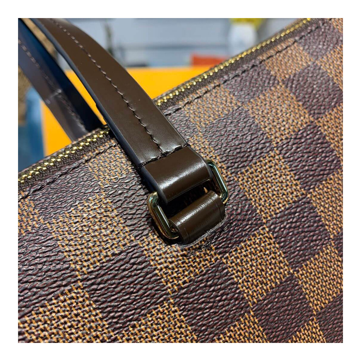 Louis Vuitton Damier Ebene Canvas Iéna MM N41013