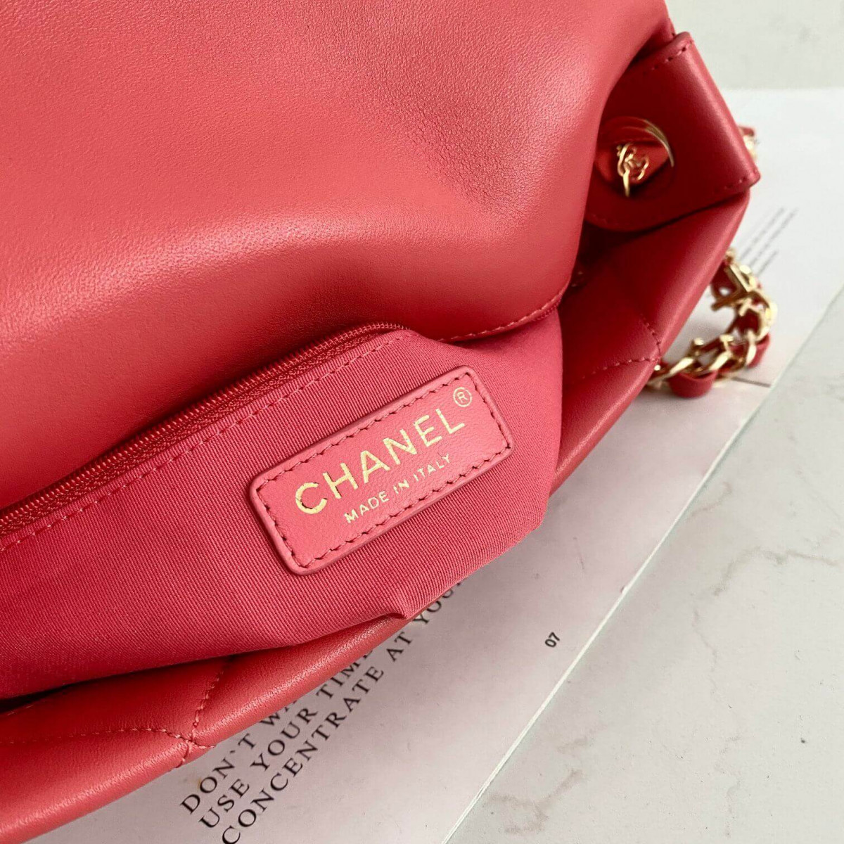 Chanel Small Logo Strap Bag AS2299