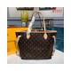 Louis Vuitton Monogram Canvas Neverfull MM M41177